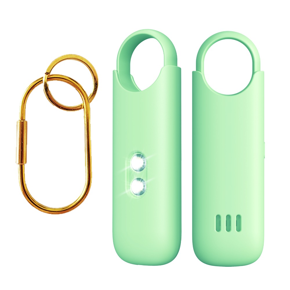Personal Alarm Keychain - 130dB Persönlicher Sicherheitsalarm mit Doppel-LED-Licht, wiederaufladbarer