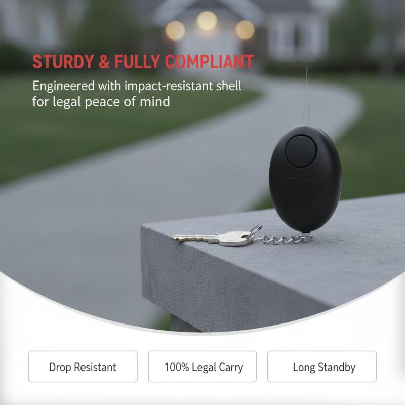 1 Stück 120 dB lauter persönli – Personal Alarm Keychain Bewertung und Preis