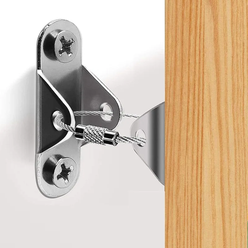 6 Sets Anti-Kipp-Möbelanker zu – Earthquake Anchor Strap Bewertung und Preis